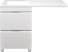 Stella Polare Тумба с раковиной под стиральную машину Аруна Памелла 120 L белая